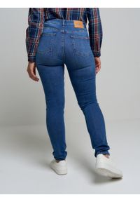 Big-Star - Spodnie jeans damskie z wysokim stanem Katrina High Waist 470. Stan: podwyższony. Kolor: niebieski #5