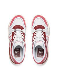 Lacoste Sneakersy L002 Evo Logo Tongue 747SFA0056 Biały. Kolor: biały #3
