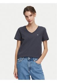 Calvin Klein Jeans T-Shirt Archive LV047B205G Szary ciemny Regular Fit. Kolor: szary. Materiał: bawełna #1