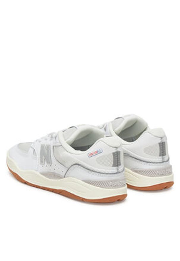 New Balance Sneakersy NM1010AW Biały. Kolor: biały. Materiał: skóra
