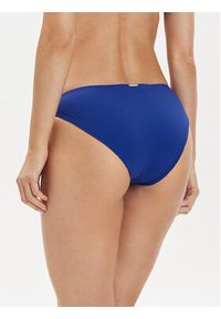 Calvin Klein Swimwear Dół od bikini KW0KW02384 Granatowy. Kolor: niebieski. Materiał: syntetyk