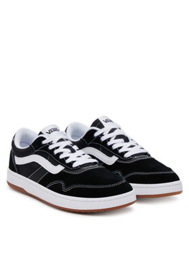 Vans Sneakersy Cruze 3.0 VN000D6SBA21 Czarny. Kolor: czarny. Materiał: skóra, zamsz