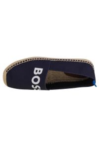 BOSS - Buty Boss Espadrills J29278-849 niebieskie. Kolor: niebieski. Materiał: guma, syntetyk #4