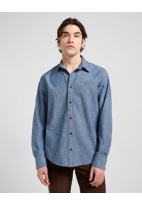Lee - MESKA KOSZULA LEE PATCH SHIRT RINSE 112370569 #1
