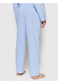 Polo Ralph Lauren Piżama 714514095001 Błękitny Regular Fit. Kolor: niebieski. Materiał: bawełna #11