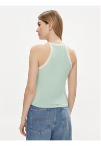 Lee Top 112350226 Zielony Slim Fit. Kolor: zielony. Materiał: syntetyk #5
