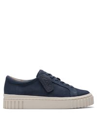 Clarks Sneakersy Mayhill Walk 26181210 Granatowy. Kolor: niebieski. Materiał: nubuk, skóra #1