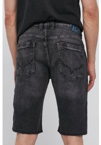 Pepe Jeans Szorty jeansowe Stanley męskie kolor szary. Okazja: na co dzień. Kolor: szary. Materiał: tkanina. Wzór: gładki. Styl: casual #3