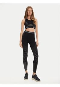 United Colors of Benetton - United Colors Of Benetton Legginsy 3SW63F04I Czarny Slim Fit. Kolor: czarny. Materiał: syntetyk #4