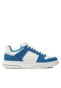 Tommy Jeans Sneakersy The Brooklyn Mix Material EM0EM01428 Niebieski. Kolor: niebieski