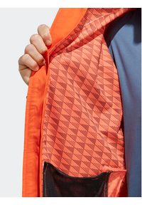 Adidas - adidas Kurtka przeciwdeszczowa Terrex Multi RAIN.RDY HM4052 Pomarańczowy Regular Fit. Kolor: pomarańczowy. Materiał: syntetyk #7