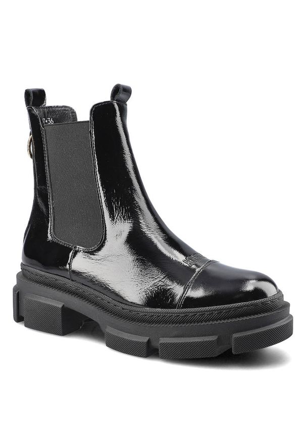 Karino - Botki KARINO 3897/090-F Czarny. Kolor: czarny