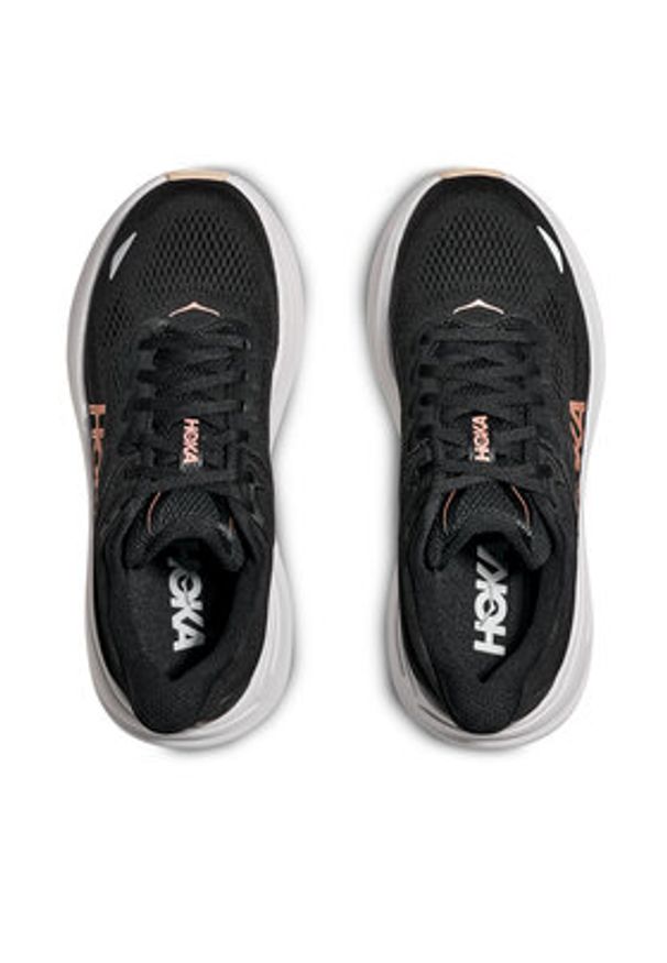 HOKA - Hoka Buty do biegania Bondi 9 1162012 Czarny. Kolor: czarny. Materiał: materiał