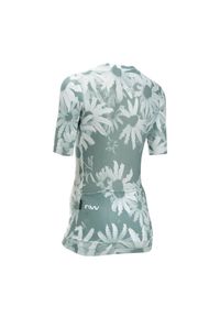Koszulka rowerowa damska NORTHWAVE Blade Woman Jersey zielony. Kolor: zielony. Materiał: jersey
