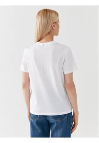 BOSS - Boss T-Shirt 50500054 Biały Slim Fit. Kolor: biały. Materiał: bawełna #5