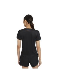 Koszulka damska do biegania Nike Run Swoosh CZ9278. Materiał: materiał, poliester. Długość rękawa: krótki rękaw. Technologia: Dri-Fit (Nike). Długość: krótkie. Sport: bieganie #4