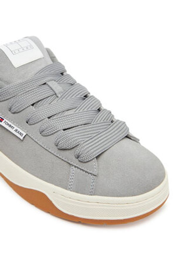 Tommy Jeans Sneakersy Tjm Skater Sneaker EM0EM01607 Szary. Kolor: szary. Materiał: zamsz, skóra