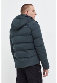 Superdry kurtka męska kolor zielony zimowa. Kolor: zielony. Materiał: włókno, materiał. Sezon: zima #5