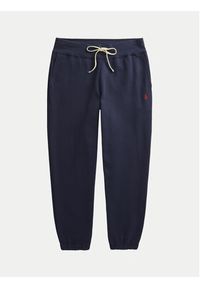 Polo Ralph Lauren Spodnie dresowe 710793939003 Granatowy Relaxed Fit. Kolor: niebieski. Materiał: bawełna #4