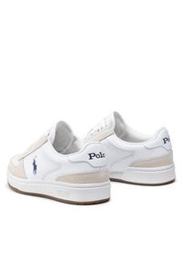 Polo Ralph Lauren Sneakersy Polo Crt Pp 809834463002 Biały. Kolor: biały. Materiał: skóra #3