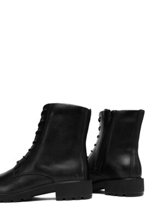 ecco - ECCO Trzewiki Metropole Vienna 23130301001 Czarny. Kolor: czarny. Materiał: skóra