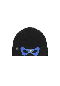 Czapka zimowa dziecięca Buff Funn Hero Deep. Kolor: czarny. Sezon: zima. Styl: sportowy #1