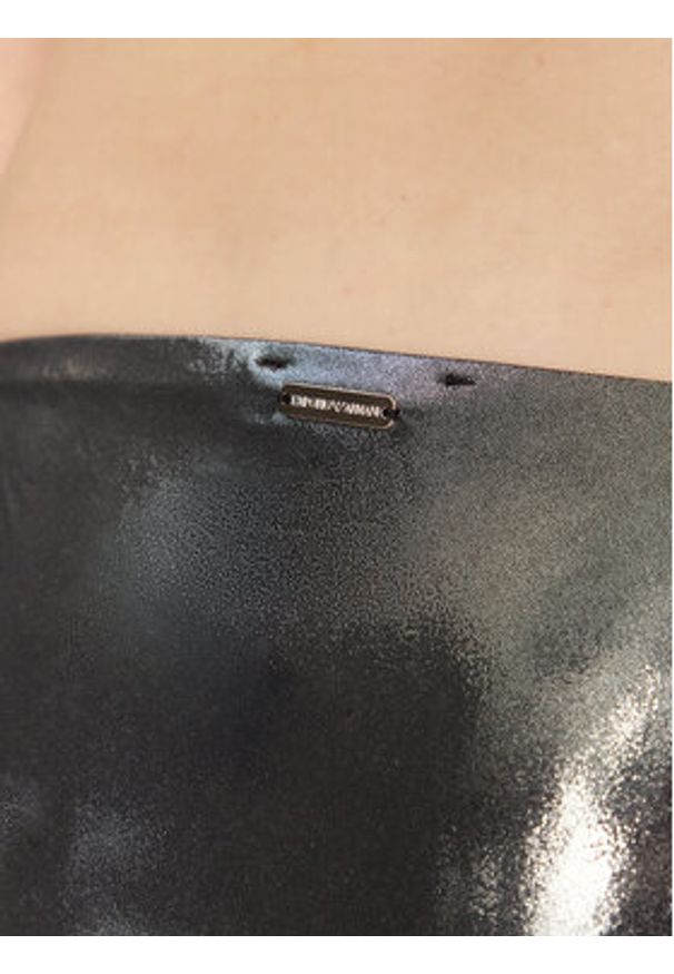 Emporio Armani Bikini EW000596 AF12203 FC072 Srebrny. Kolor: srebrny. Materiał: syntetyk