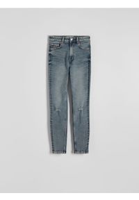 Reserved - Jeansy slim fit - niebieski. Kolor: niebieski