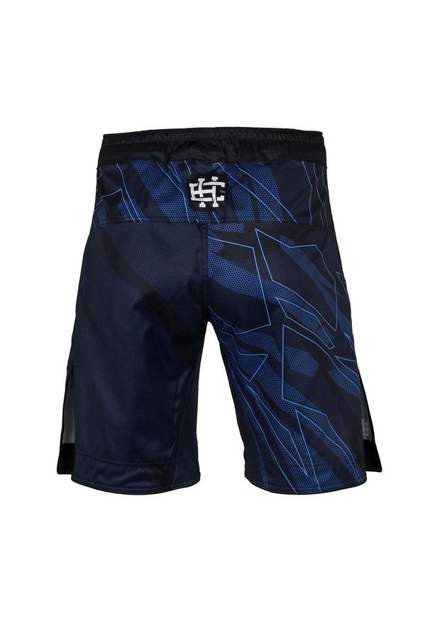 Spodenki do Grapplingu MMA BJJ K1 męskie EXTREME HOBBY SHADOW. Kolor: niebieski. Materiał: poliester