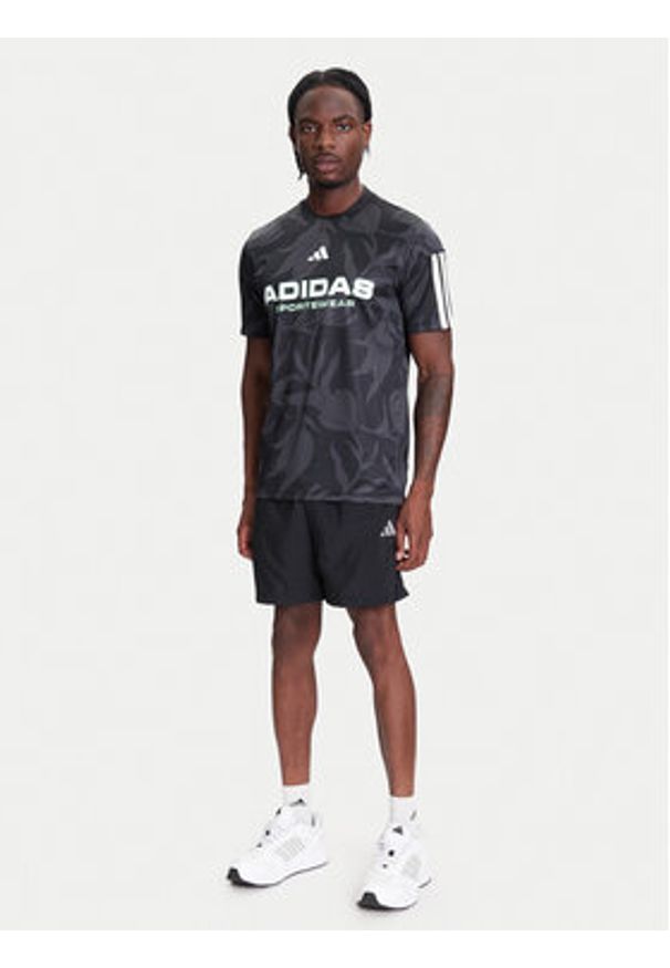 Adidas - adidas Szorty sportowe Essentials Small Logo Chelsea JF1117 Czarny Regular Fit. Kolor: czarny. Materiał: syntetyk. Styl: sportowy