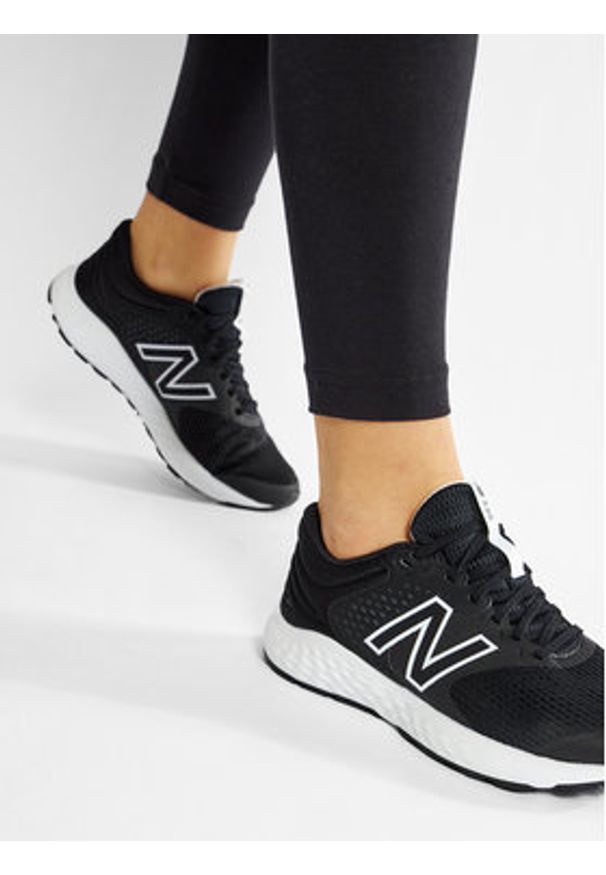 New Balance Buty do biegania Fresh Foam 520 v7 W520LK7 Czarny. Kolor: czarny. Materiał: materiał