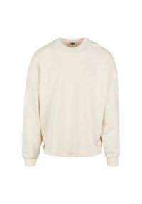 Bluza z okrągłym dekoltem Urban Classics organic oversized boxy. Kolor: biały #1