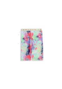 Legginsy sportowe dla dzieci Lemon Explore WL5 krótkie. Kolor: wielokolorowy. Materiał: poliester, elastan. Długość: krótkie. Styl: sportowy
