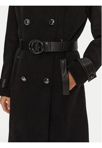 Guess Płaszcz przejściowy Amelia W4BL46 WGKI2 Czarny Regular Fit. Kolor: czarny. Materiał: syntetyk #3
