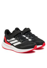 Adidas - adidas Sneakersy Runfalcon 5 Shoes Kids JP5150 Czarny. Kolor: czarny. Materiał: materiał #3