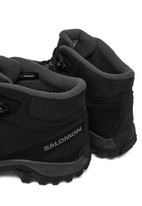 salomon - Salomon Trekkingi Shelter Waterproof L47854200 Czarny. Kolor: czarny. Materiał: materiał. Sport: turystyka piesza