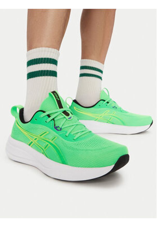 Asics Buty do biegania Gel-Pulse 17 1011C153 Zielony. Kolor: zielony. Materiał: mesh