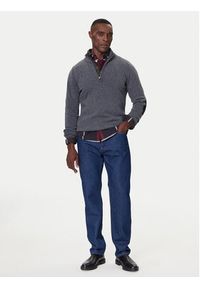 Barbour Sweter Holden MKN0837GY53 Szary Regular Fit. Kolor: szary. Materiał: wełna #4