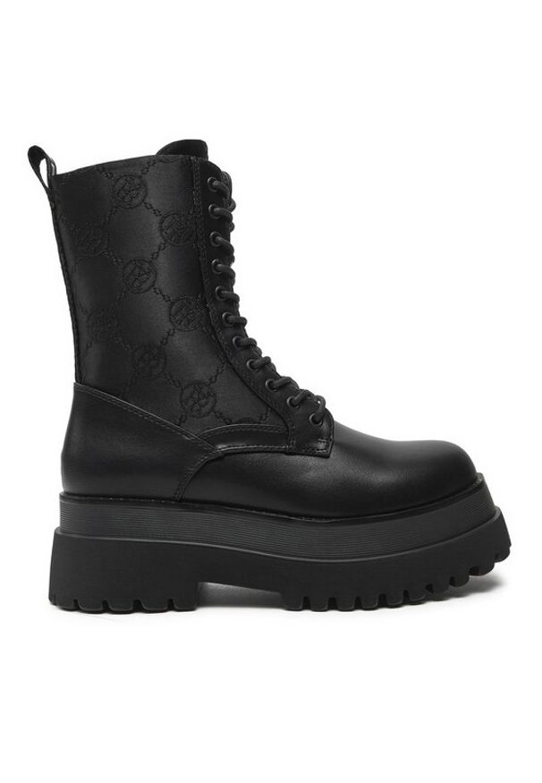 Replay - REPLAY Botki GWL72.000.C0015S Czarny. Kolor: czarny. Materiał: skóra