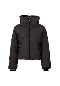 PEAK MOUNTAIN - Kurtka damska Peak Mountain Ally. Kolor: czarny. Sezon: zima. Sport: narciarstwo #1