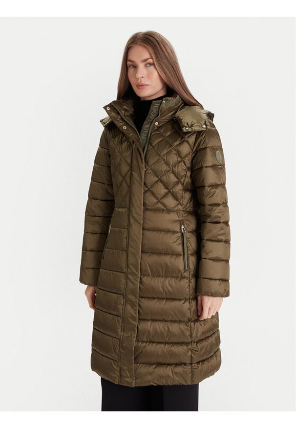JOOP! Płaszcz zimowy Constance 30048865 Zielony Regular Fit. Kolor: zielony. Materiał: syntetyk. Sezon: zima