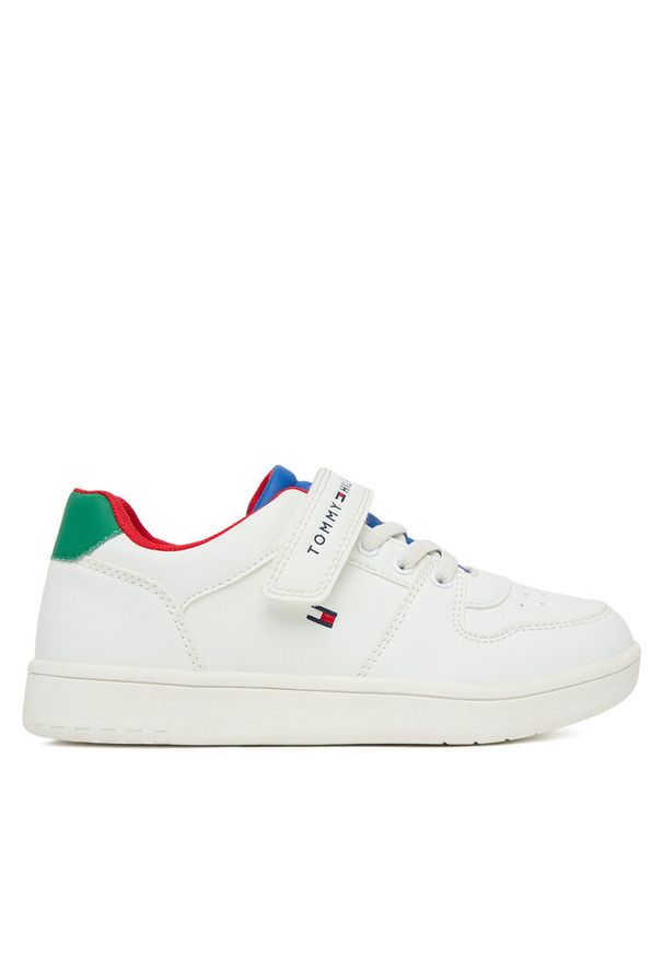 TOMMY HILFIGER - Sneakersy Tommy Hilfiger. Kolor: biały