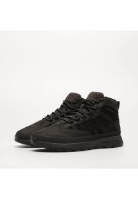 Sneakersy męskie Timberland Euro Trekker MID LACE UP SNEAKER JET BLACK. Kolor: czarny