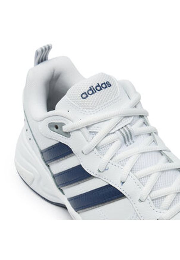 Adidas - adidas Sneakersy Strutter EG2654 Biały. Kolor: biały. Materiał: skóra