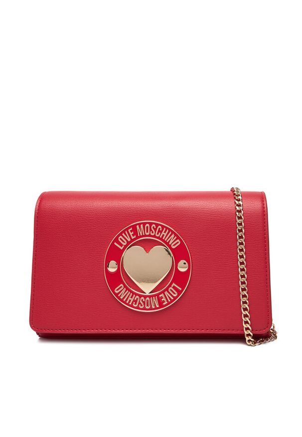 Love Moschino - Torebka LOVE MOSCHINO. Kolor: czerwony