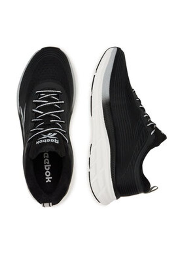 Reebok Buty do biegania ROAD STRIDER 100233959 Czarny. Kolor: czarny. Materiał: materiał