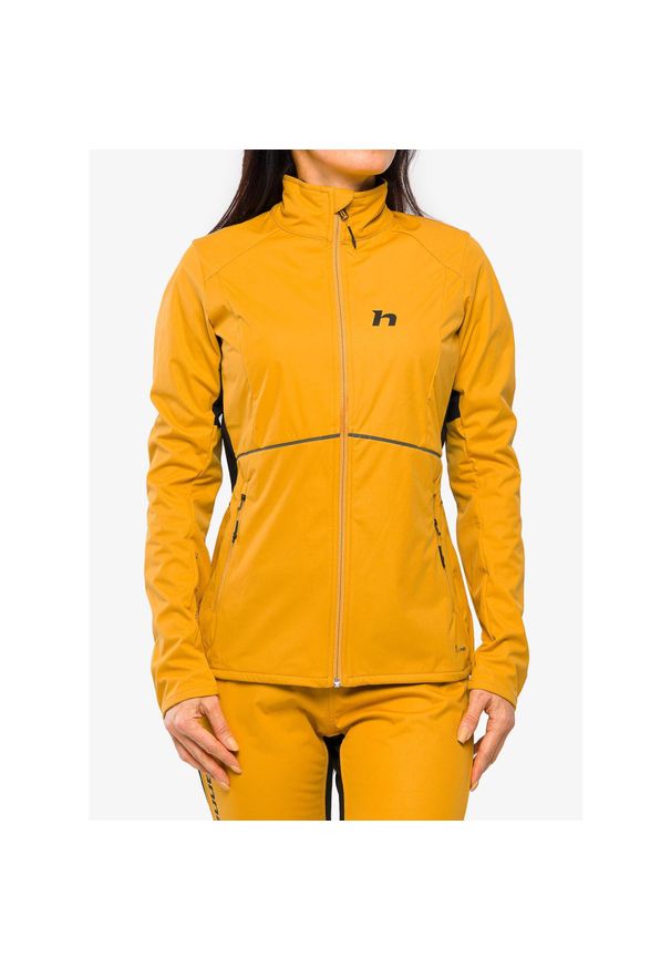 Kurtka softshell damska Hannah Alison. Kolor: żółty. Materiał: softshell