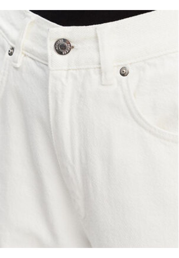 ACCESS FASHION Jeansy 53-8024-581 Biały Straight Leg. Kolor: biały
