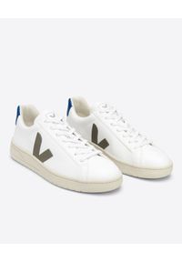 Veja - VEJA - Sneakersy Urca Kaki Indigo. Kolor: biały. Materiał: poliester, bawełna, guma, materiał. Szerokość cholewki: normalna #4