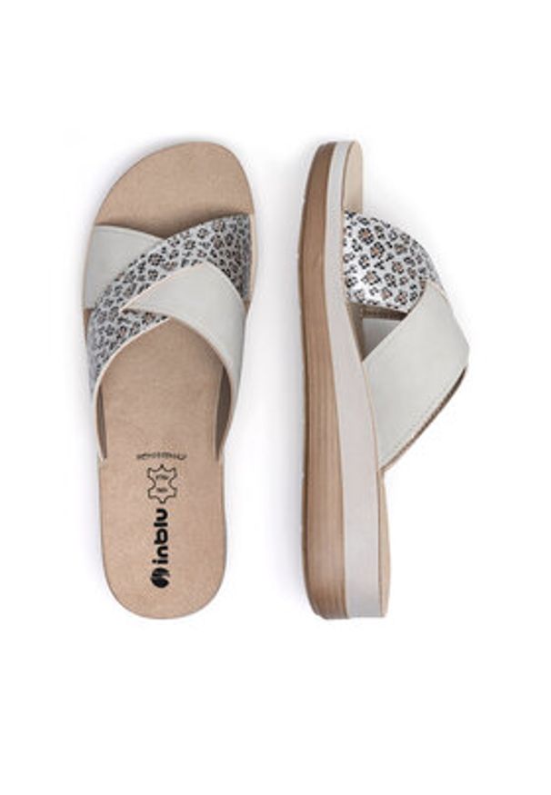 Inblu Klapki FT000013 Beżowy. Kolor: beżowy. Materiał: syntetyk